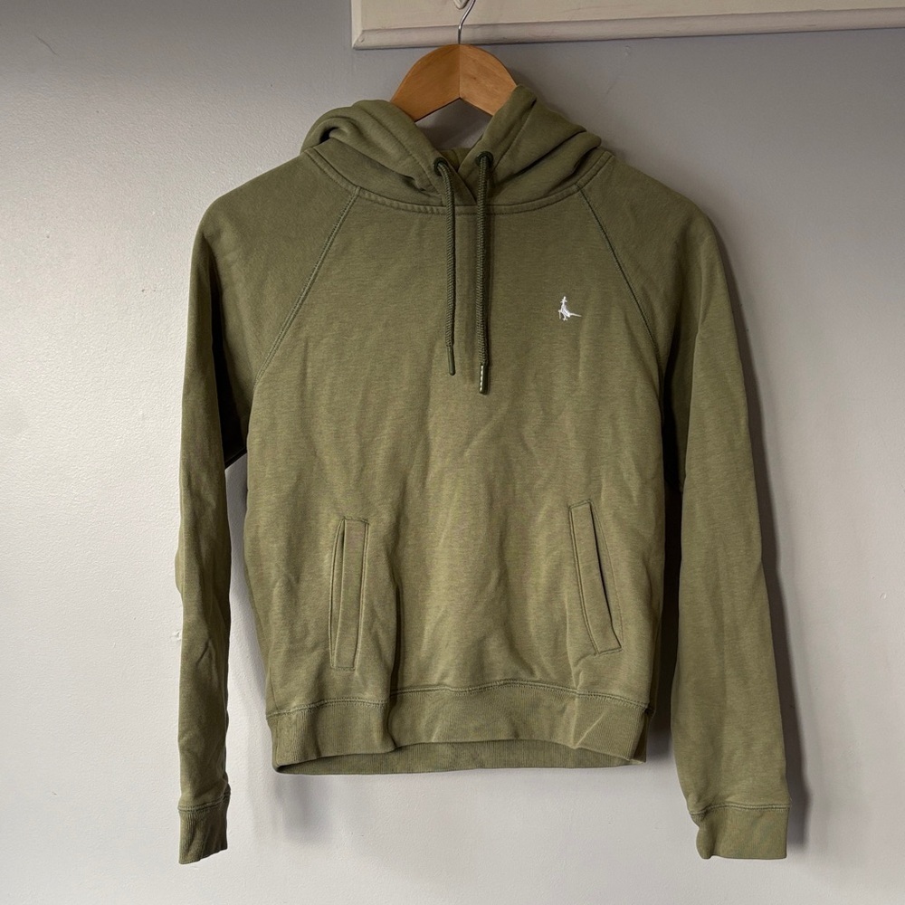 Jack Wills Women’s Size 4 Green Hoodie – Cozy Athletic Casual Classic